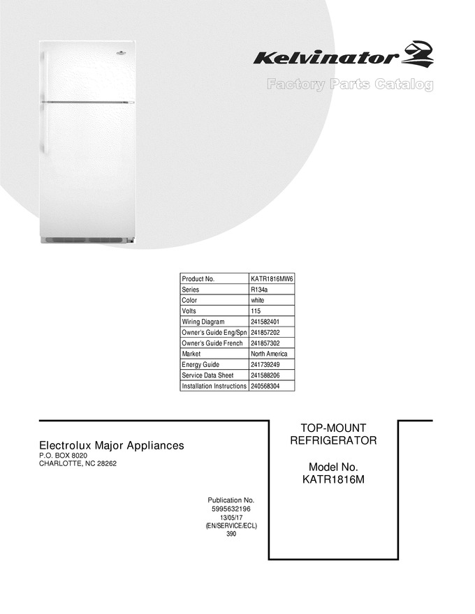 Diagram for KATR1816MW6