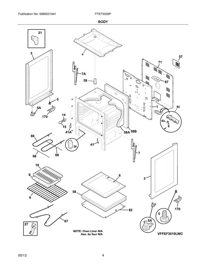 Diagram for FFEF3009PBA