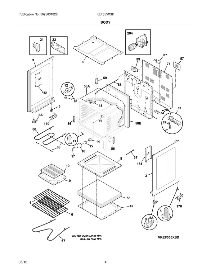 Diagram for KEF355XSD