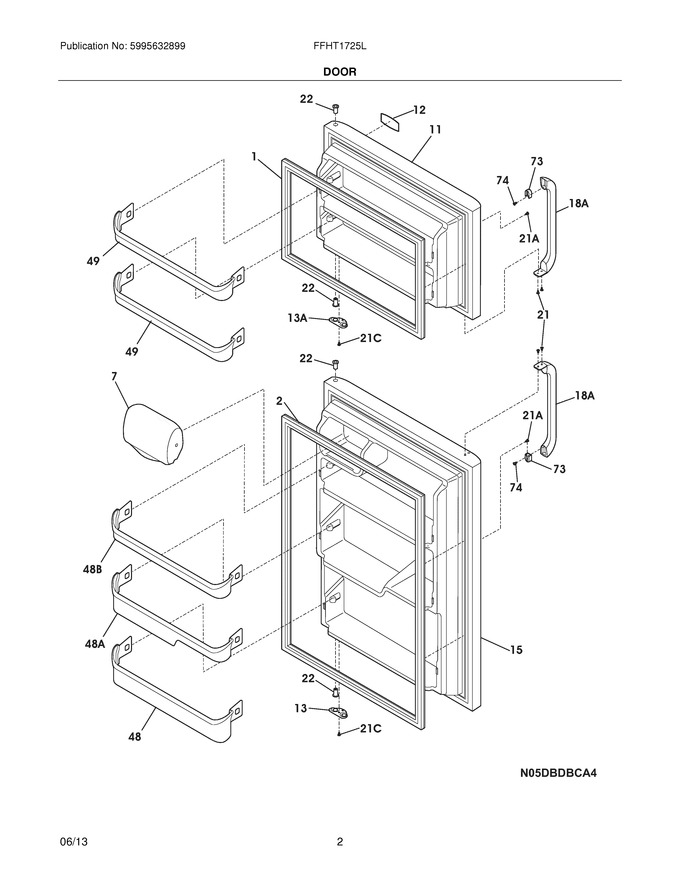 Diagram for FFHT1725LS6
