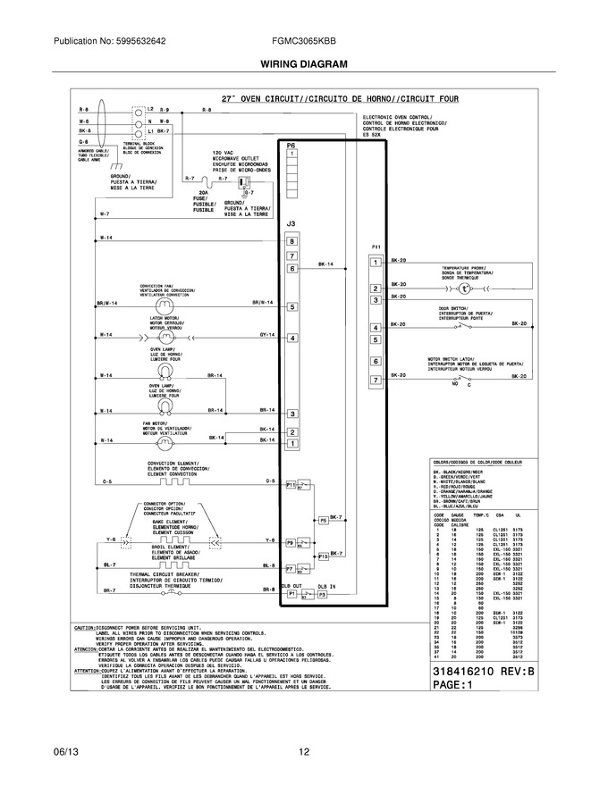 Diagram for FGMC3065KBB