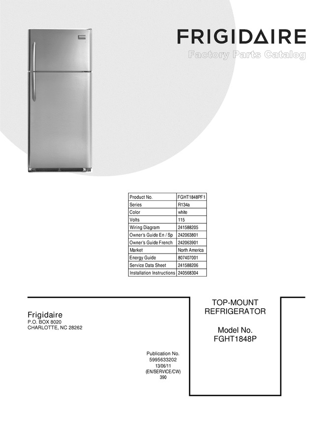 Diagram for FGHT1848PF1