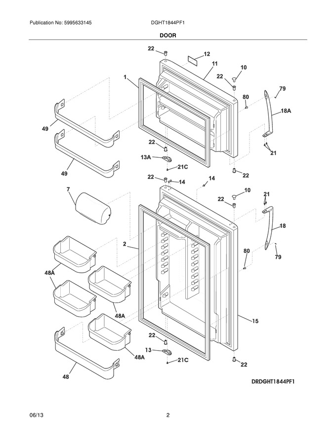 Diagram for DGHT1844PF1