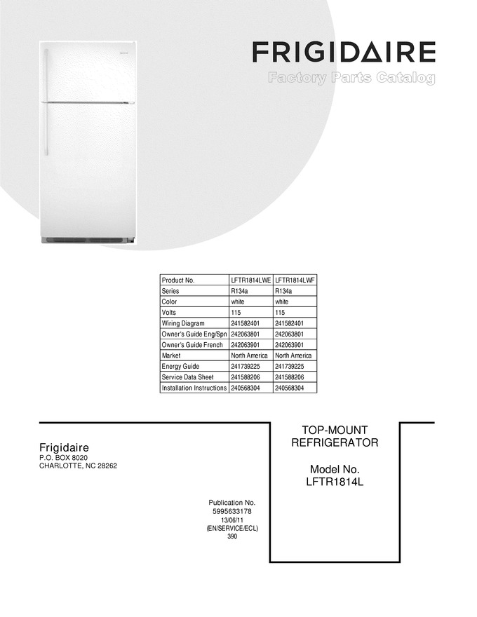 Diagram for LFTR1814LWE