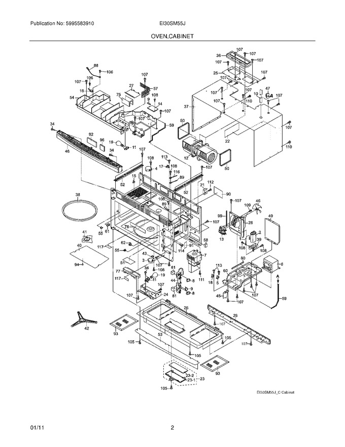 Diagram for EI30SM55JSC