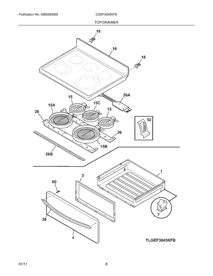 Diagram for CGEF3042KFE