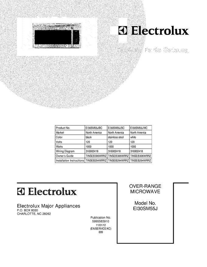 Diagram for EI30SM55JBC