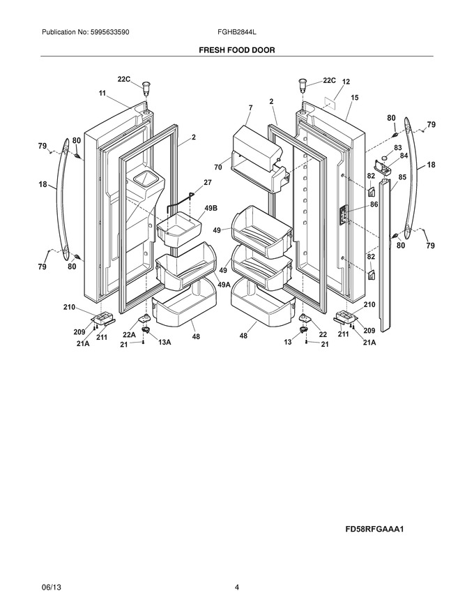 Diagram for FGHB2844LFC
