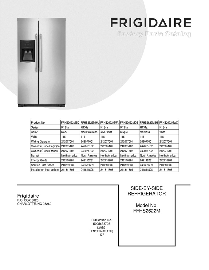 Diagram for FFHS2622MQB