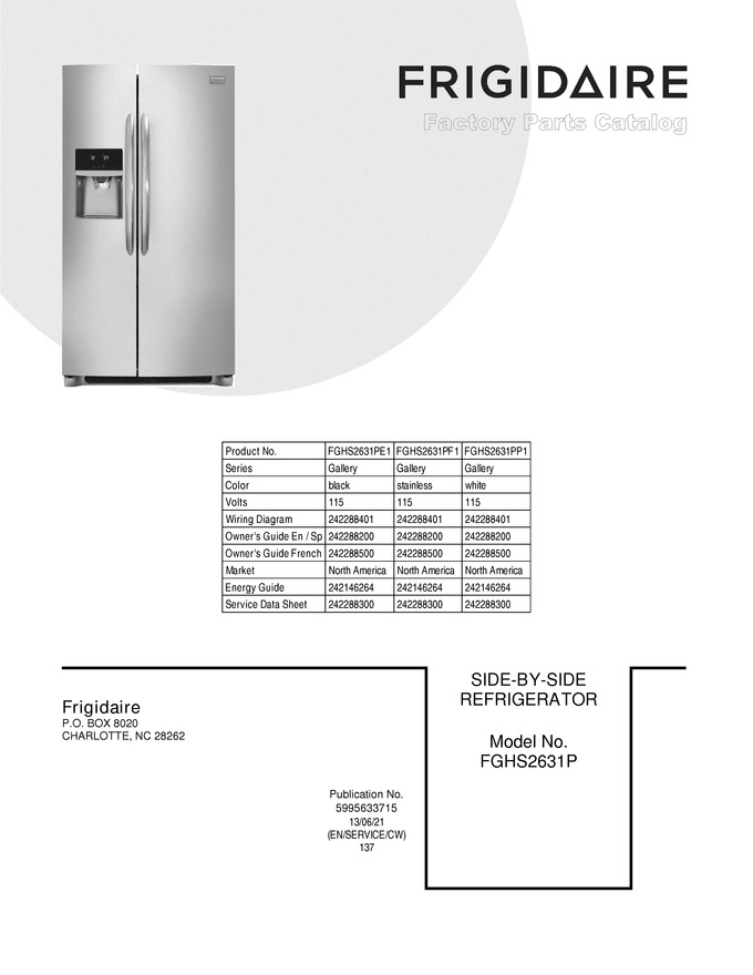 Diagram for FGHS2631PP1