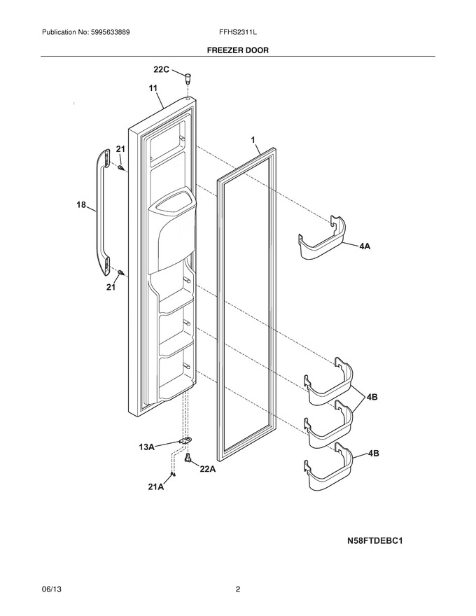 Diagram for FFHS2311LWA