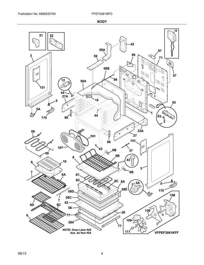 Diagram for FPEF3081MFD
