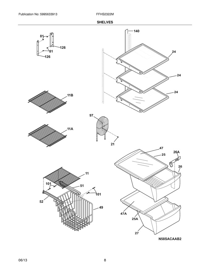 Diagram for FFHS2322MS8