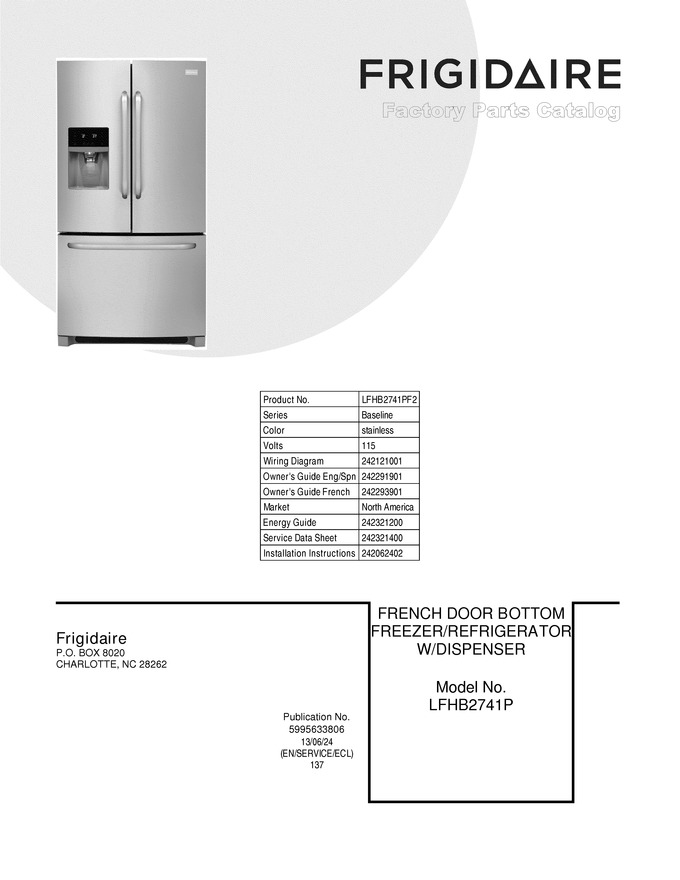Diagram for LFHB2741PF2