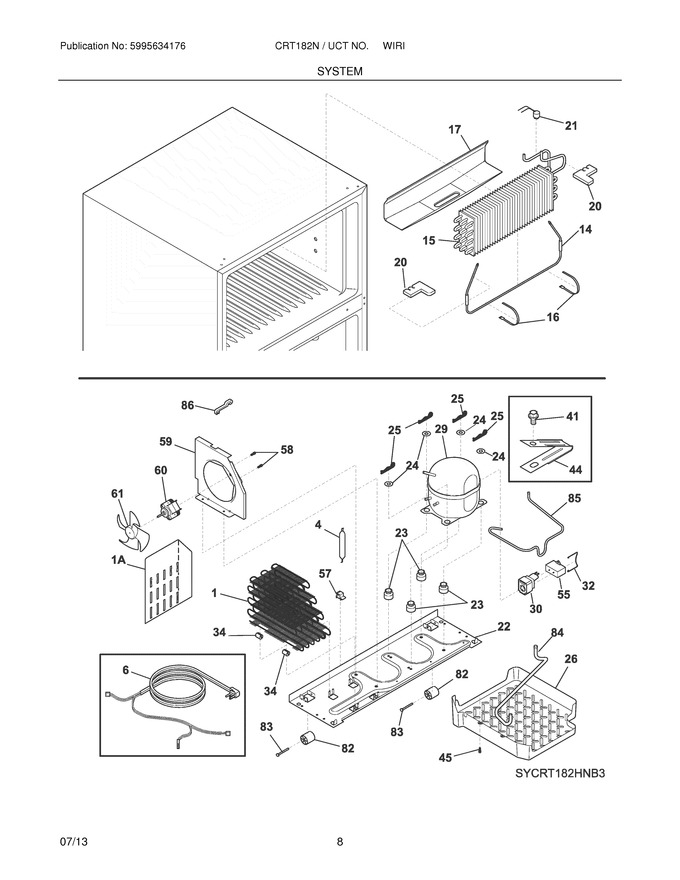Diagram for CRT182HNW3