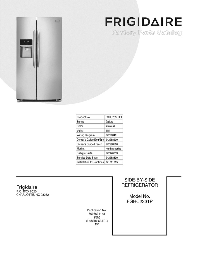 Diagram for FGHC2331PF4
