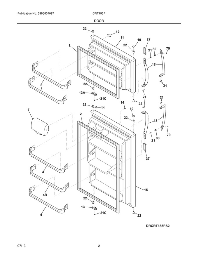 Diagram for CRT185PW2