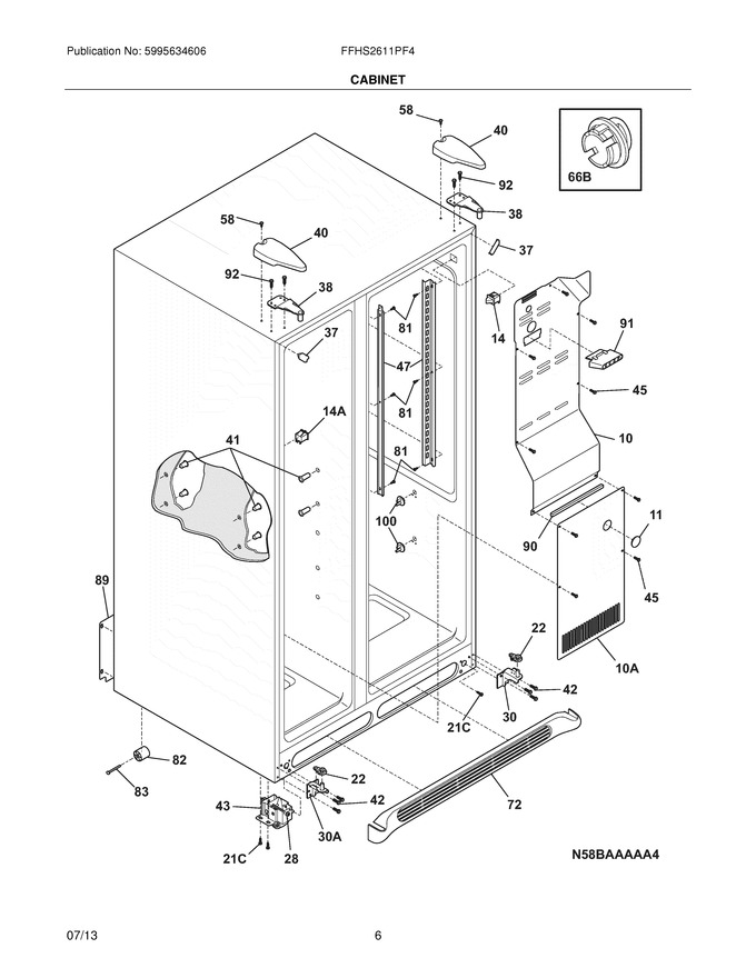 Diagram for FFHS2611PF4