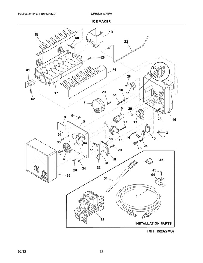 Diagram for DFHS2313MFA