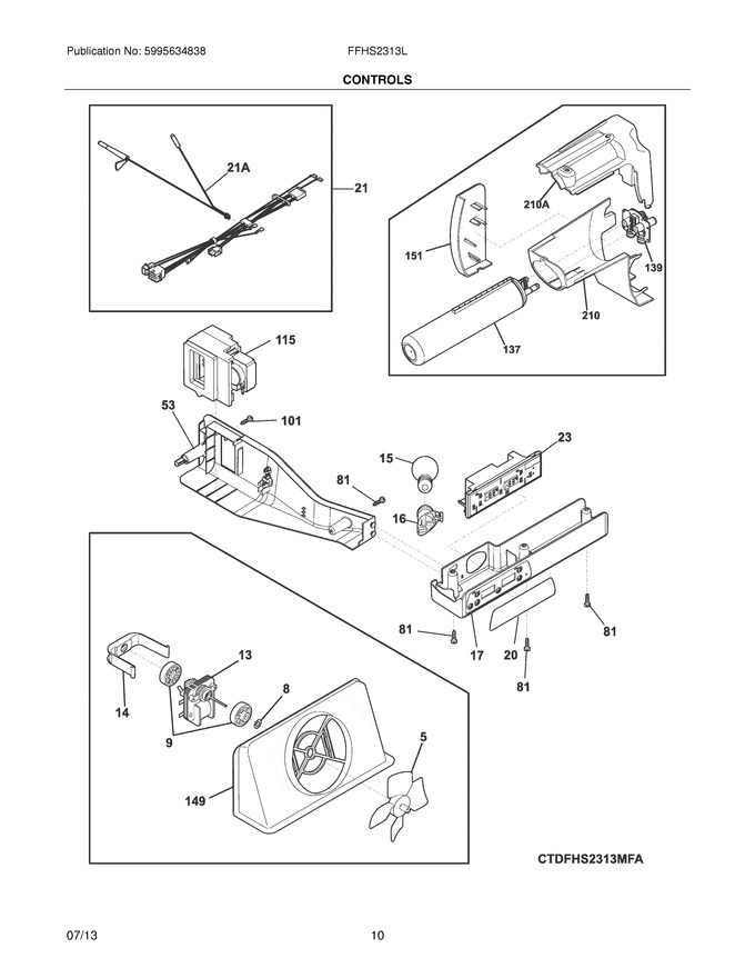 Diagram for FFHS2313LPC
