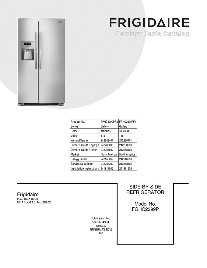 Diagram for FPHC2399PF4