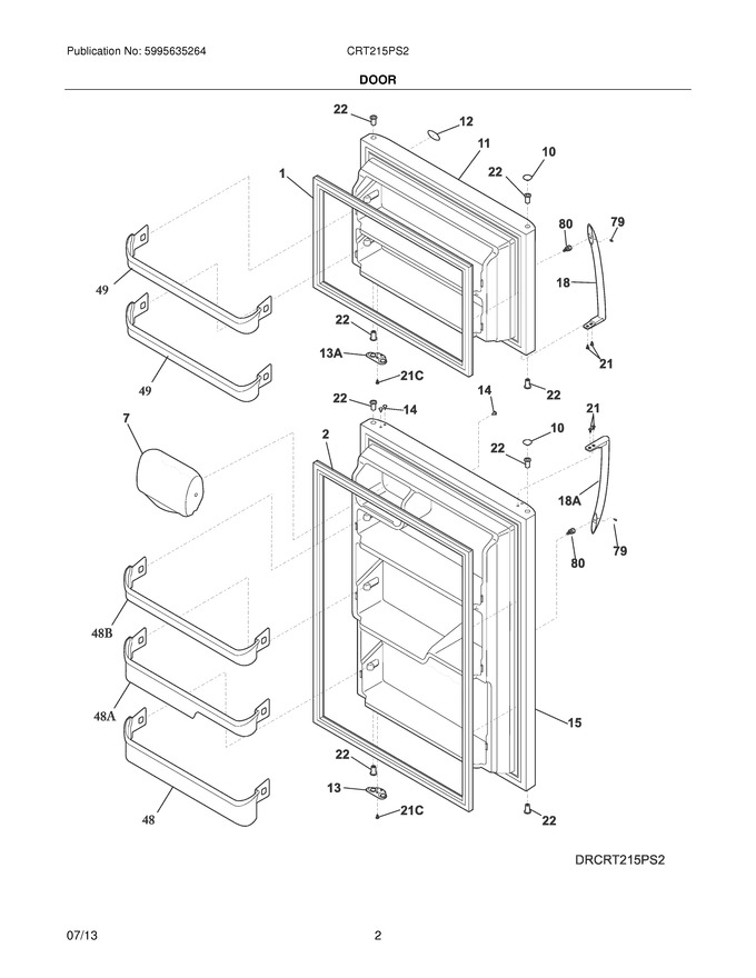 Diagram for CRT215PS2
