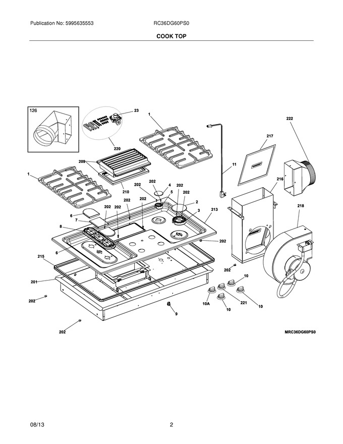 Diagram for RC36DG60PS0