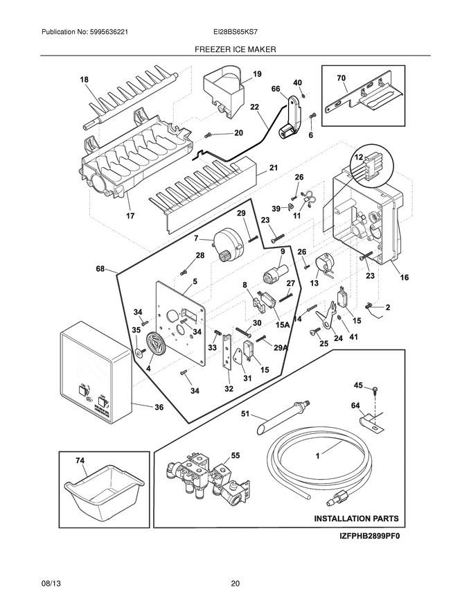 Diagram for EI28BS65KS7