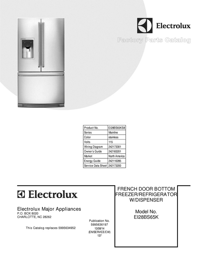 Diagram for EI28BS65KS8