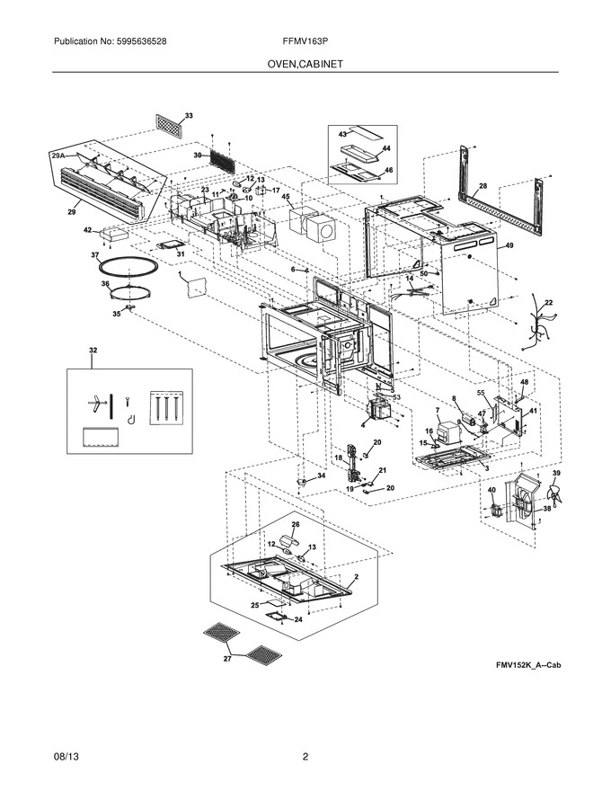 Diagram for FFMV163PWA