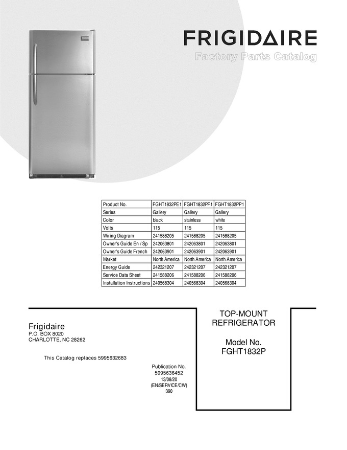 Diagram for FGHT1832PE1