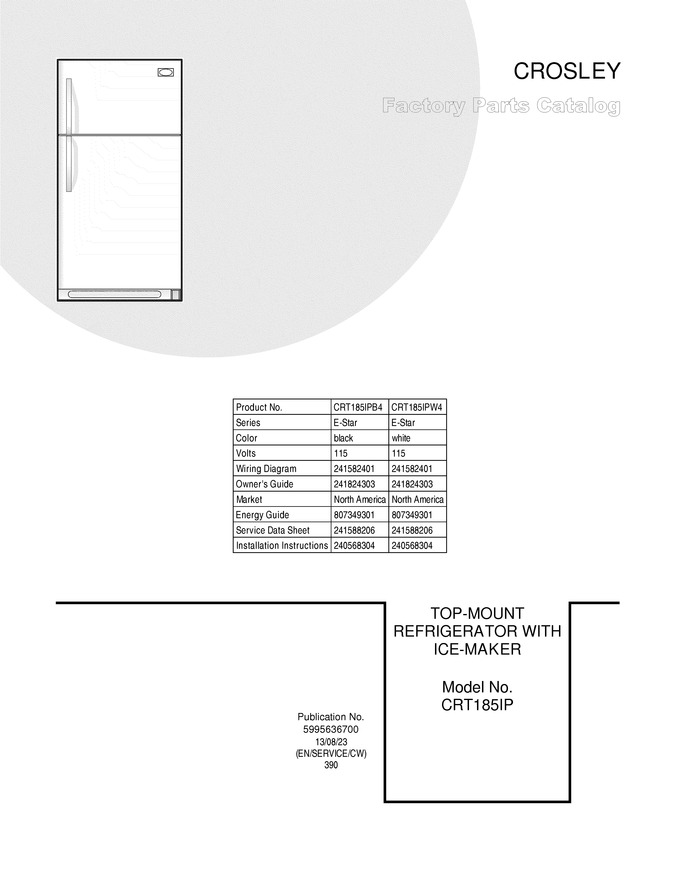 Diagram for CRT185IPB4