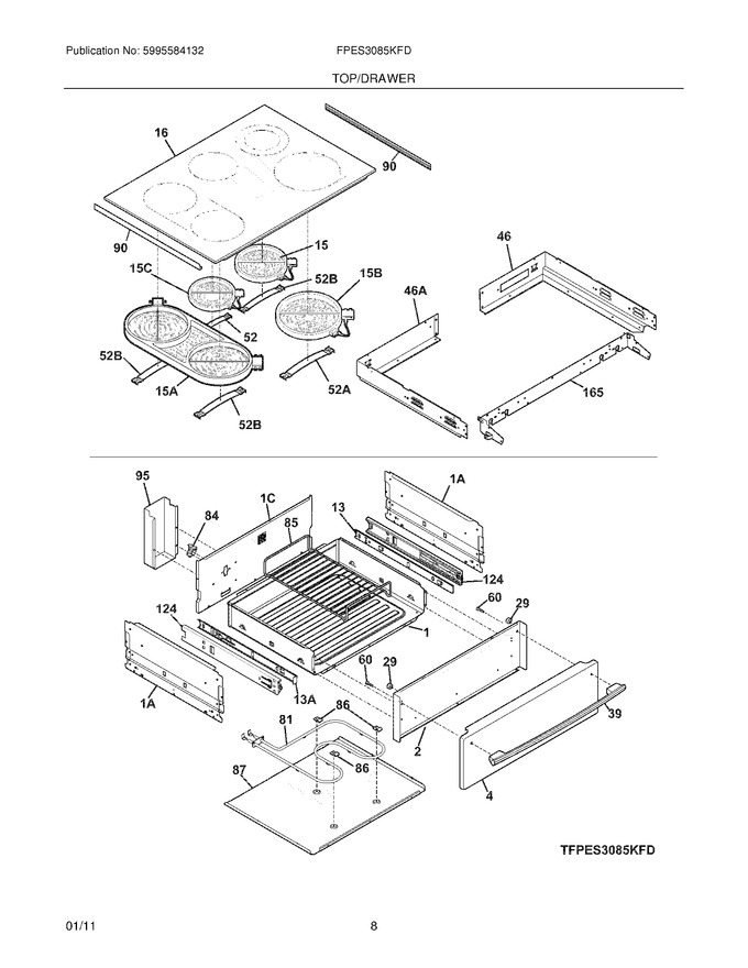 Diagram for FPES3085KFD