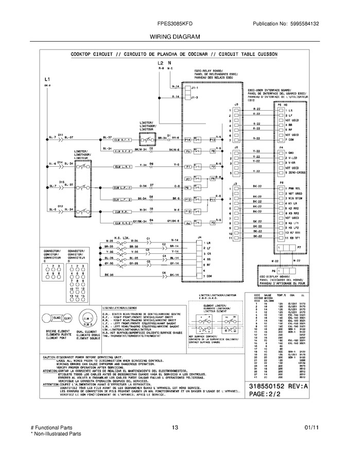 Diagram for FPES3085KFD