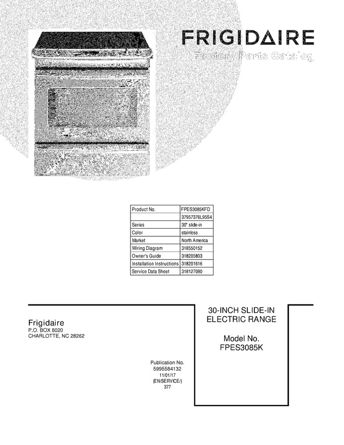 Diagram for FPES3085KFD