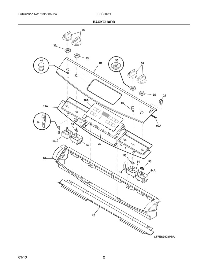 Diagram for FFES3025PBA