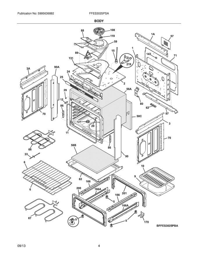 Diagram for FFES3025PSA