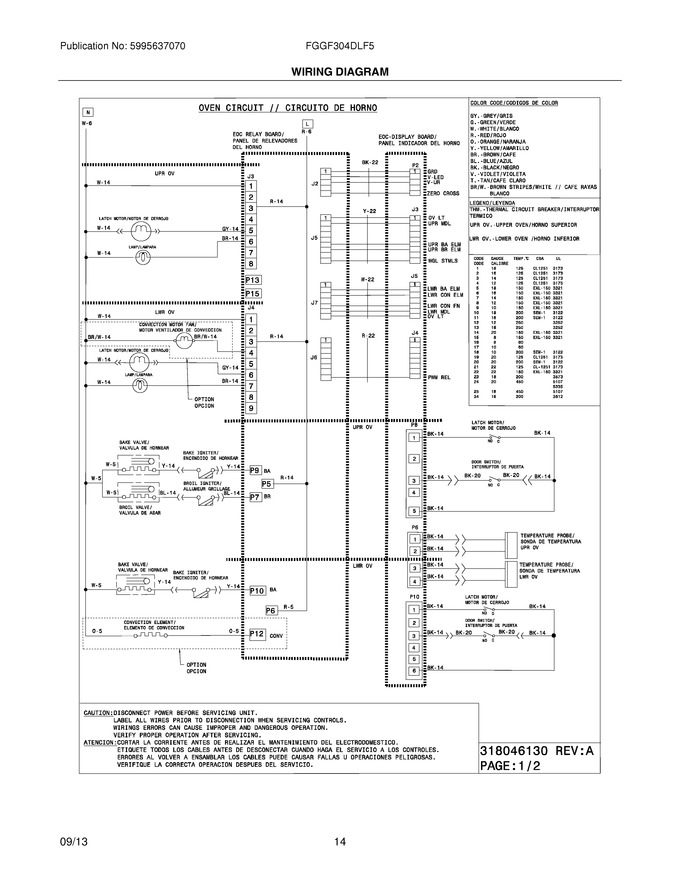Diagram for FGGF304DLF5