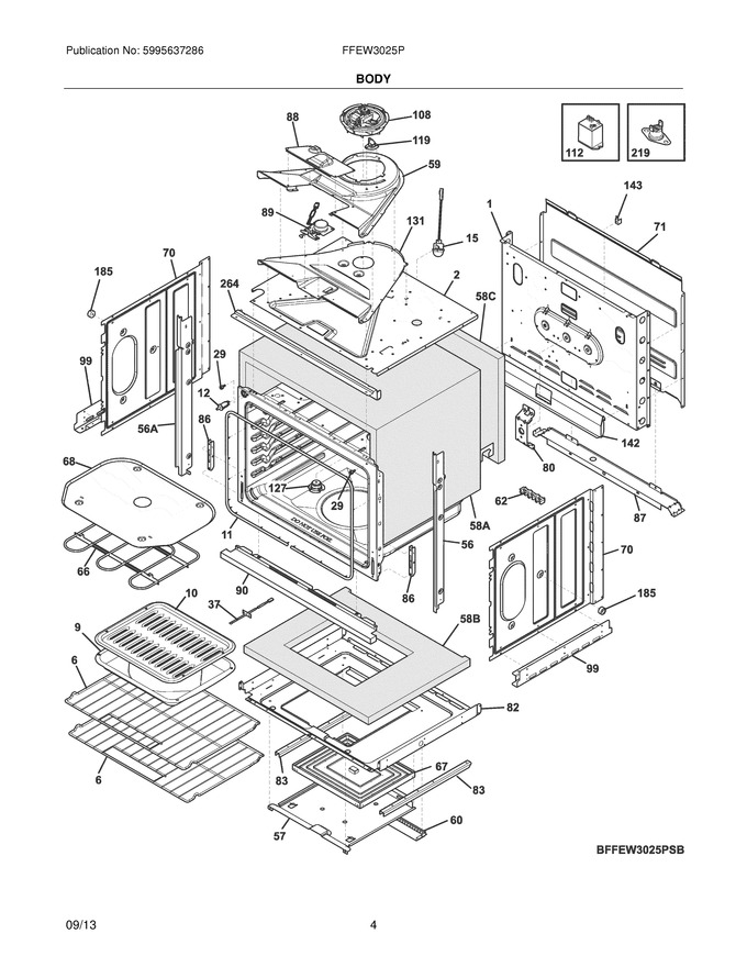Diagram for FFEW3025PWB