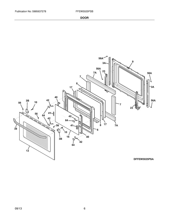 Diagram for FFEW3025PSB