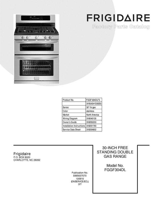 Diagram for FGGF304DLF5