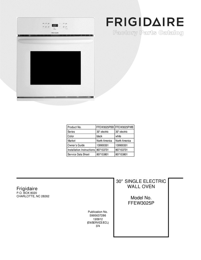 Diagram for FFEW3025PBB