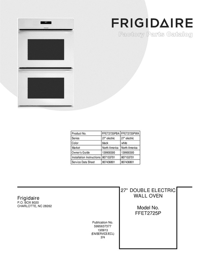 Diagram for FFET2725PWA