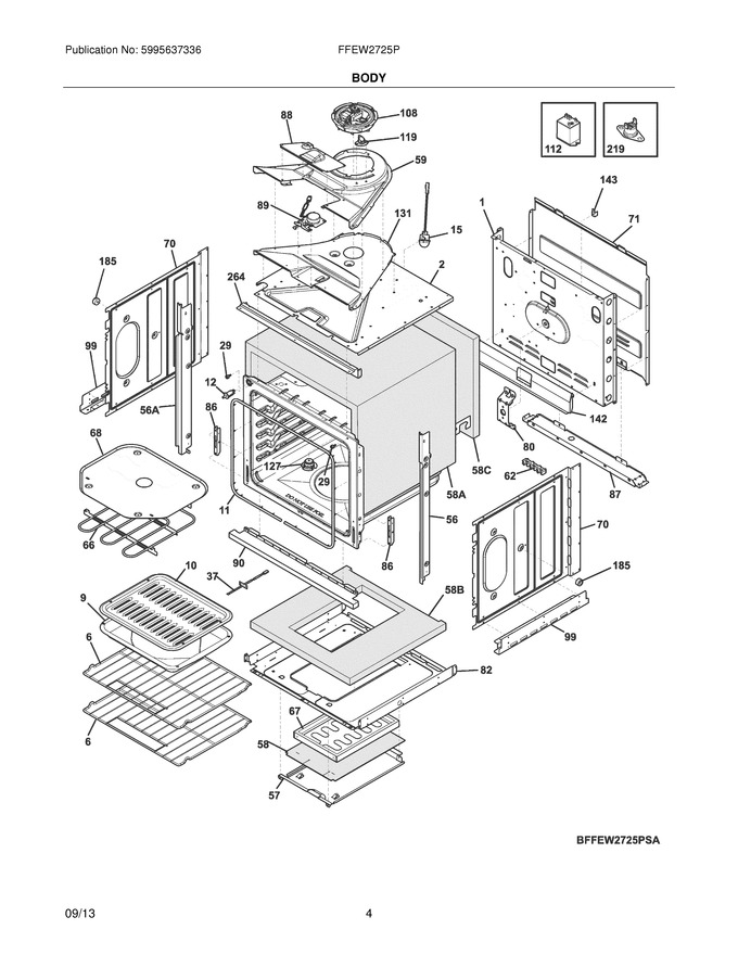 Diagram for FFEW2725PBA
