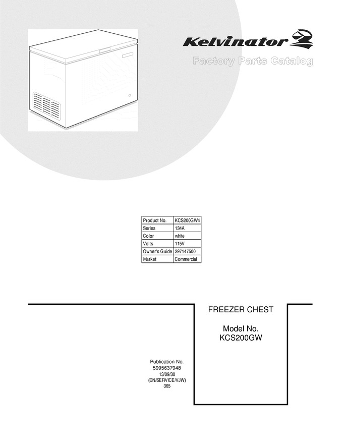 Diagram for KCS200GW4