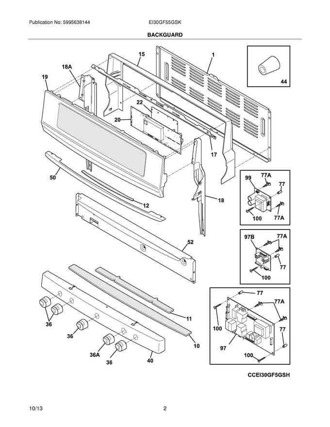 Diagram for EI30GF55GSK