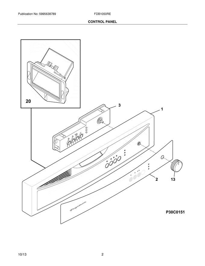 Diagram for FDB1050REM5
