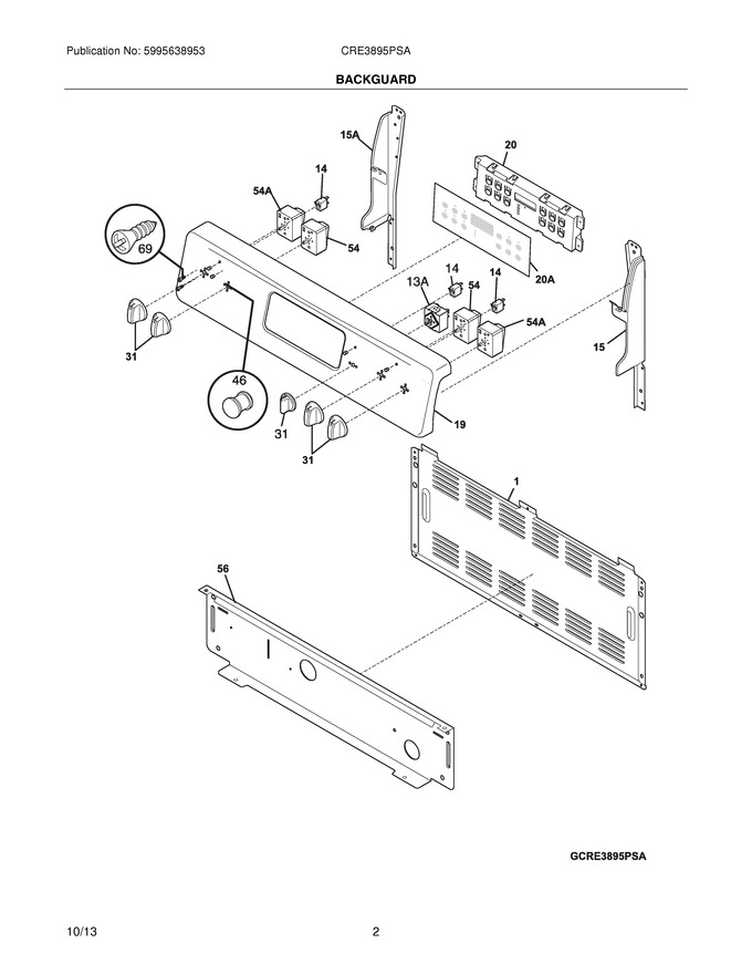 Diagram for CRE3895PSA