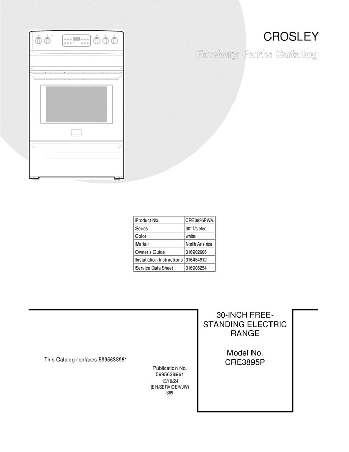 Diagram for CRE3895PWA