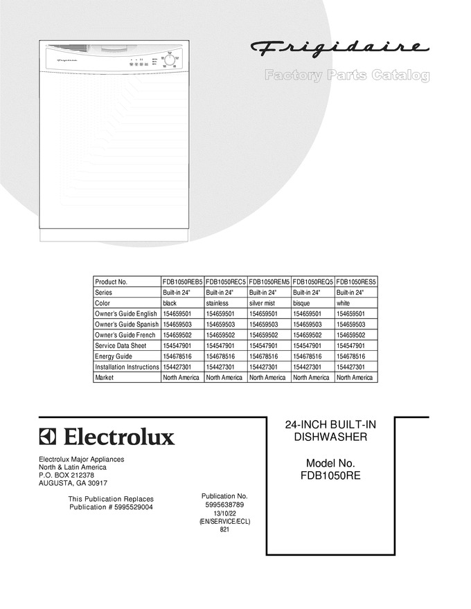 Diagram for FDB1050REM5